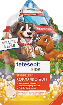 Kinderbadtoevoeging schuimbad Kommando Wuff, 40 g