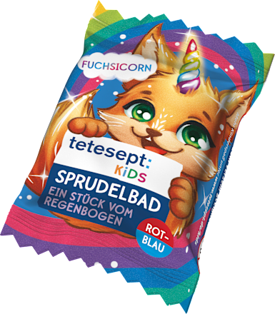 Kinderbadtoevoeging schuimbad regenboog, 20 g