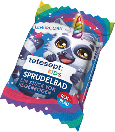Kinderbadtoevoeging schuimbad regenboog, 20 g