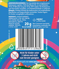 Kinderbadtoevoeging schuimbad regenboog, 20 g
