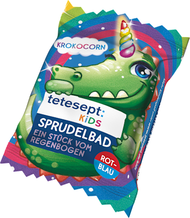 Kinderbadtoevoeging schuimbad regenboog, 20 g