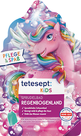 Kinderbadtoevoeging schuimbad Regenboogland, 40 g
