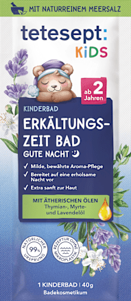 Kinderbadtoevoeging bij verkoudheid Goede Nacht, 40 g