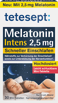 Melatonine Intense Mini Tabletten, 30 stuks