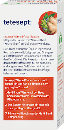 Spierverwarmende verzorgingsbalsem, 100 ml