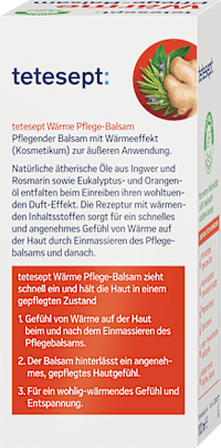 Spierverwarmende verzorgingsbalsem, 100 ml