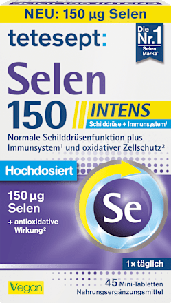 Selenium 150 Intens mini tabletten 45 stuks, 12,8 g