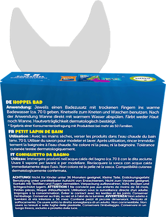 Geschenkset badtoevoeging Hoppel Bad, 4 stuks, 1 stuk