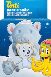 Cadeauset kinderbadtoevoeging badijsbeer, 1 stuk