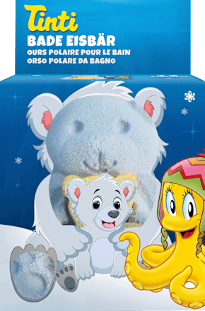 Cadeauset kinderbadtoevoeging badijsbeer, 1 stuk