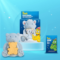 Cadeauset kinderbadtoevoeging badijsbeer, 1 stuk