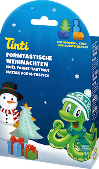 Cadeauset kinderbadtoevoeging Formtastic Christmas 4-delig, 1 stuk