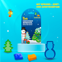 Cadeauset kinderbadtoevoeging Formtastic Christmas 4-delig, 1 stuk