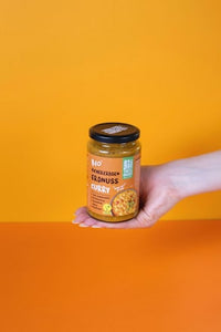 Kant-en-klaarmaaltijd, kikkererwten-pindacurry, 375 g