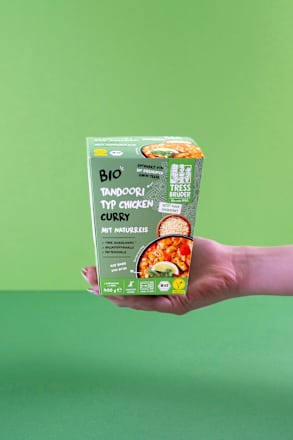 Tandoori Kip Curry met Bruine Rijst, 400 g