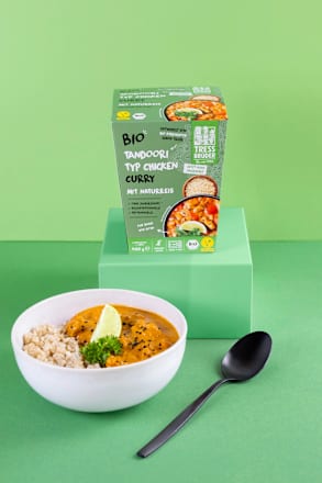Tandoori Kip Curry met Bruine Rijst, 400 g
