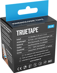 Kinesiotape voorgesneden 10 stroken rol, 10 stuks