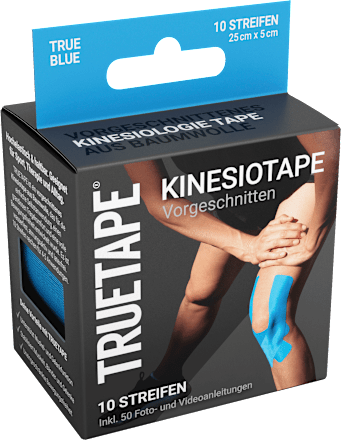 Kinesiotape voorgesneden 10 stroken rol, 10 stuks