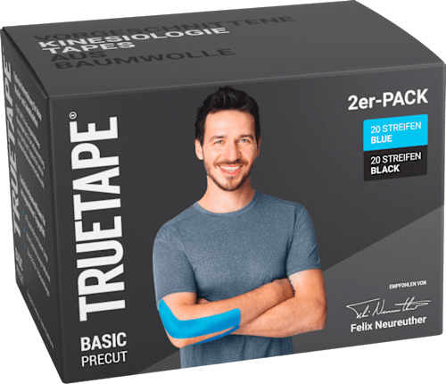 Kinesiotape voorgesneden strips, 40 stuks