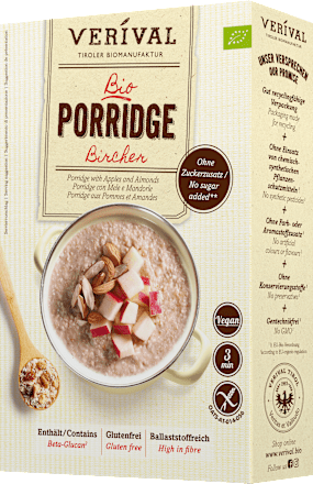 Pap, Bircher, glutenvrij, 350 g