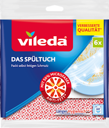 Anti-vet vaatdoek, 6 stuks