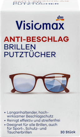 Anti-condens lensreinigingsdoekjes, 30 stuks