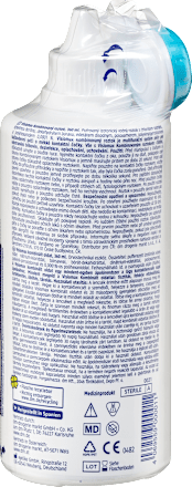 Combinatievloeistof voor contactlensverzorging met verpakking, 360 ml