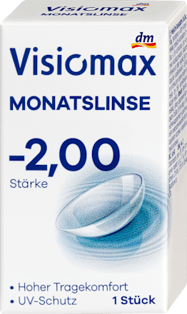 Maandlens dioptrie -2.00, 1 st