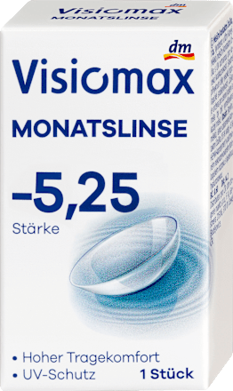 Maandlens dioptrie -5,25, 1 st.