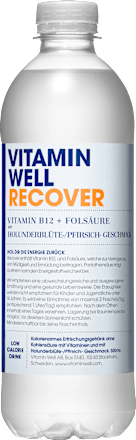 Recover Vlierbloesem-Perzik Frisdrank, 500 ml