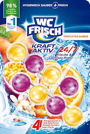 WC Stone Power Active Fruit Magic, 2 stuks