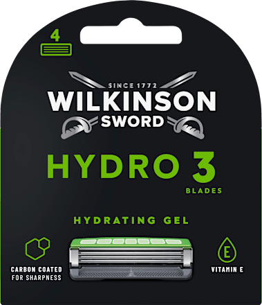 Scheermesjes, Hydro 3, 4 stuks