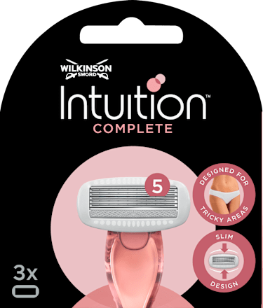 Scheermesjes, Intuition Complete, 3 stuks