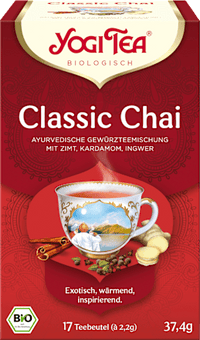 Klassieke kruidenthee met kaneel, kardemom en gember (17 theezakjes), 37,4 g